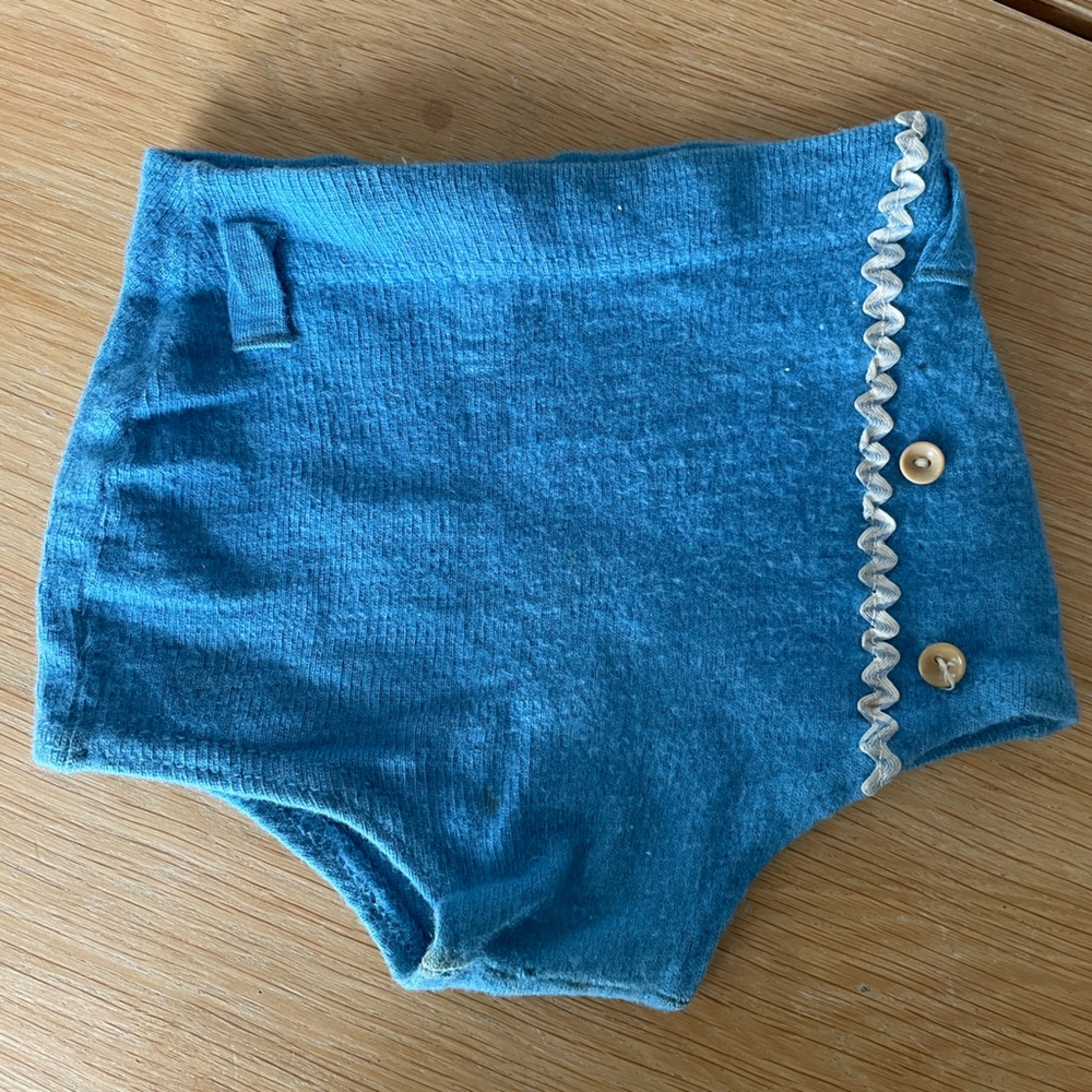 Vintage Toddler Wool 1920’s Bathing Suit Size 2